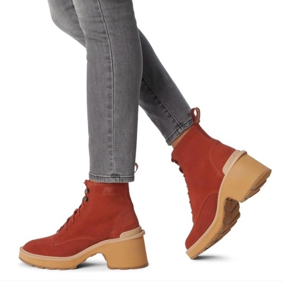 Sorel Hi-Line Lace Heel Waterproof Boot - Picture 3 of 5